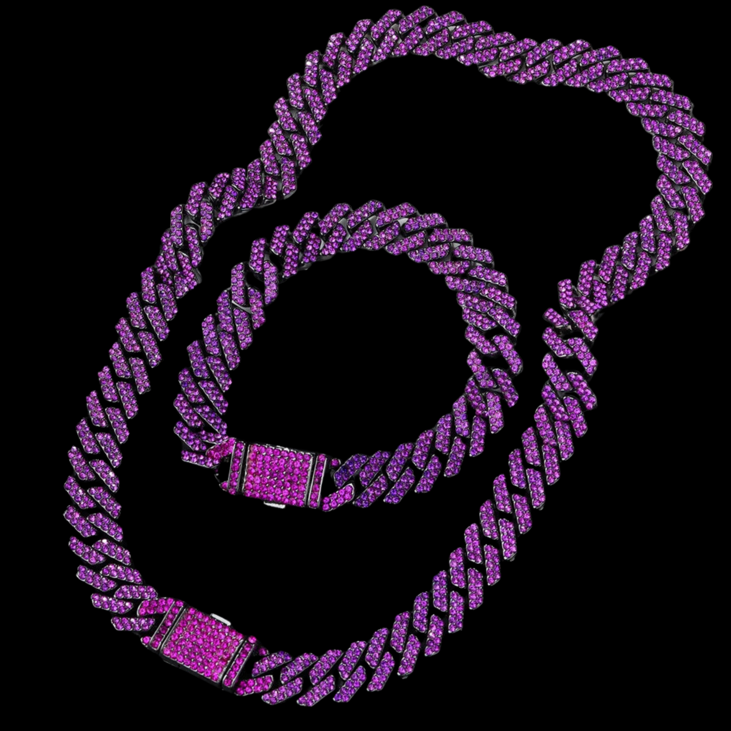 Dog Chain - Purple Majesty