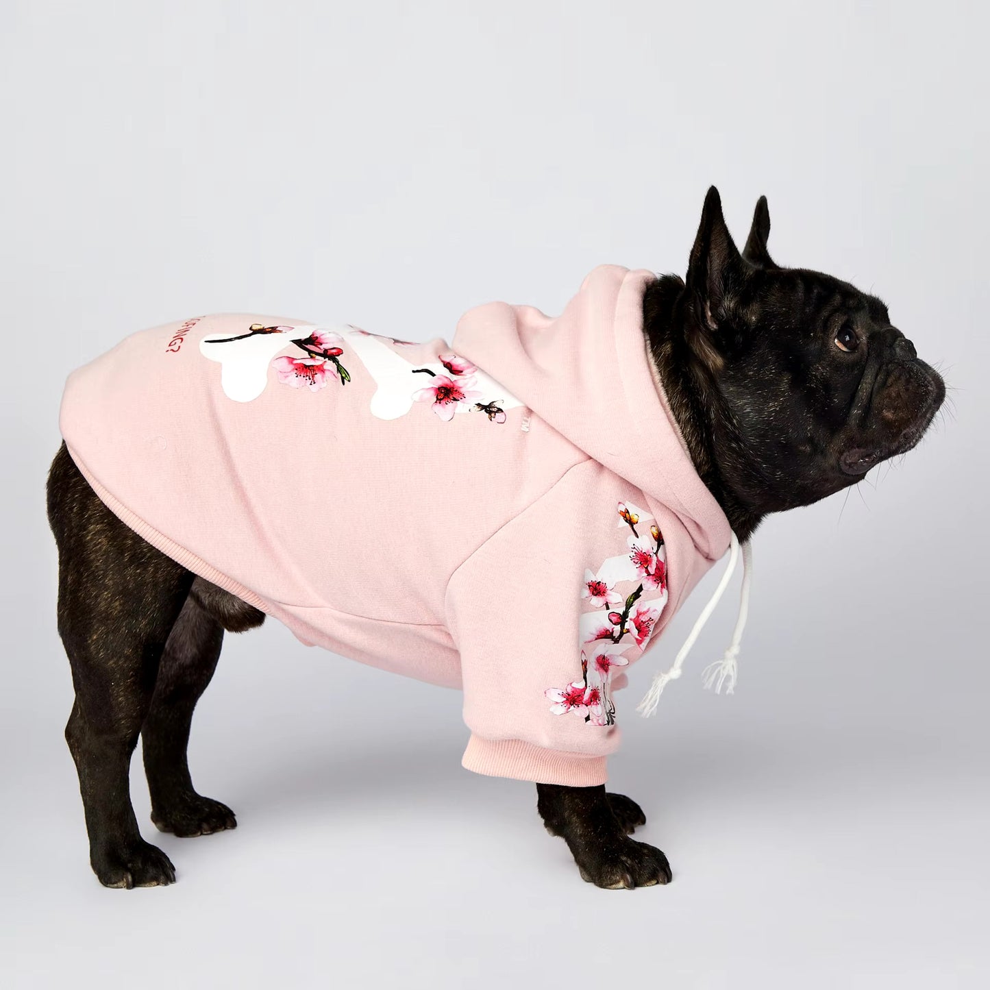 Dog Hoodie - Blossom Paws Pink