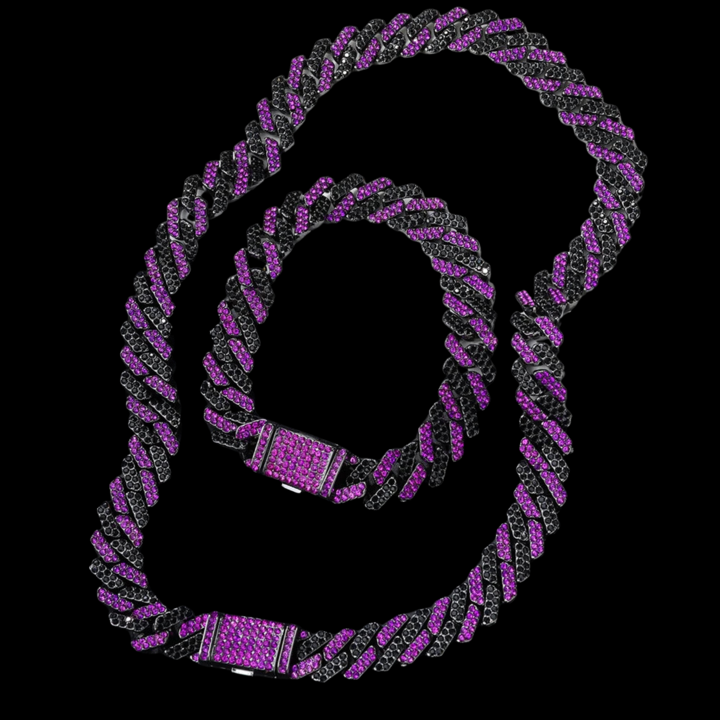 Dog Chain - Purple Majesty